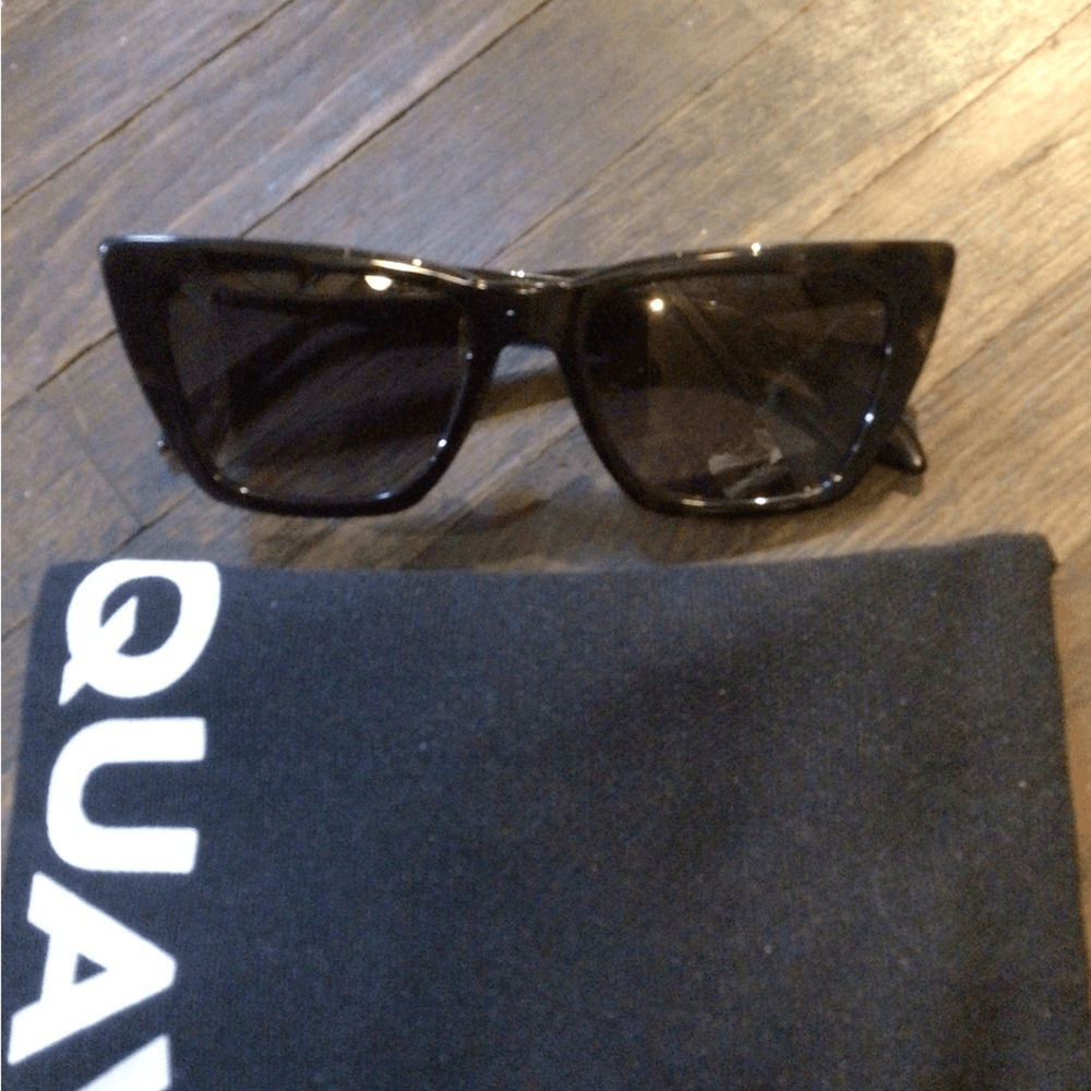 NEW! Quay Call the Shots tortoise cat eye sunglasses
